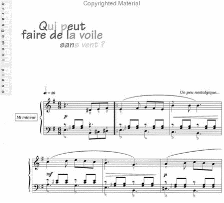 Recueil Comptines de la mer Guitar Tablature scores gallery preview page 5