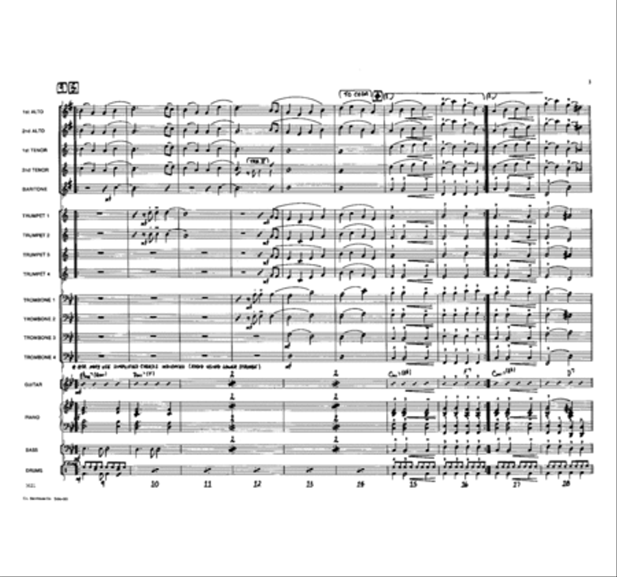 Kick Back Kick Back Jazz Ensemble scores gallery preview page 3