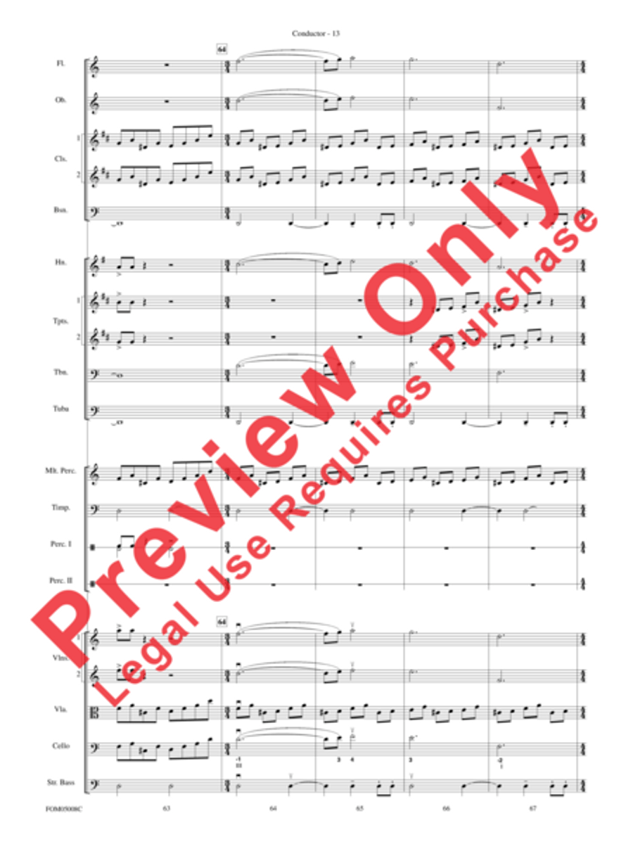 Battle of the Heroes (from Star Wars: Episode III Revenge of the Sith) Full Orchestra scores gallery preview page 43
