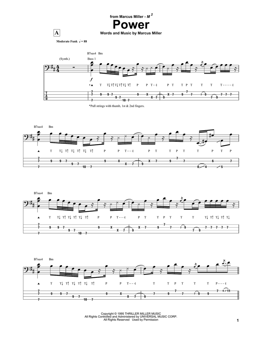 Power Acoustic Guitar scores gallery preview page 1