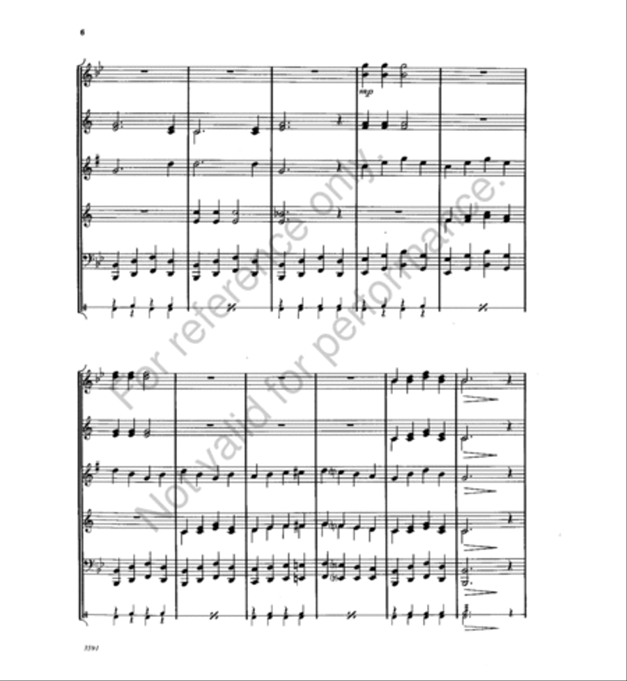 Swing Street Concert Band scores gallery preview page 5