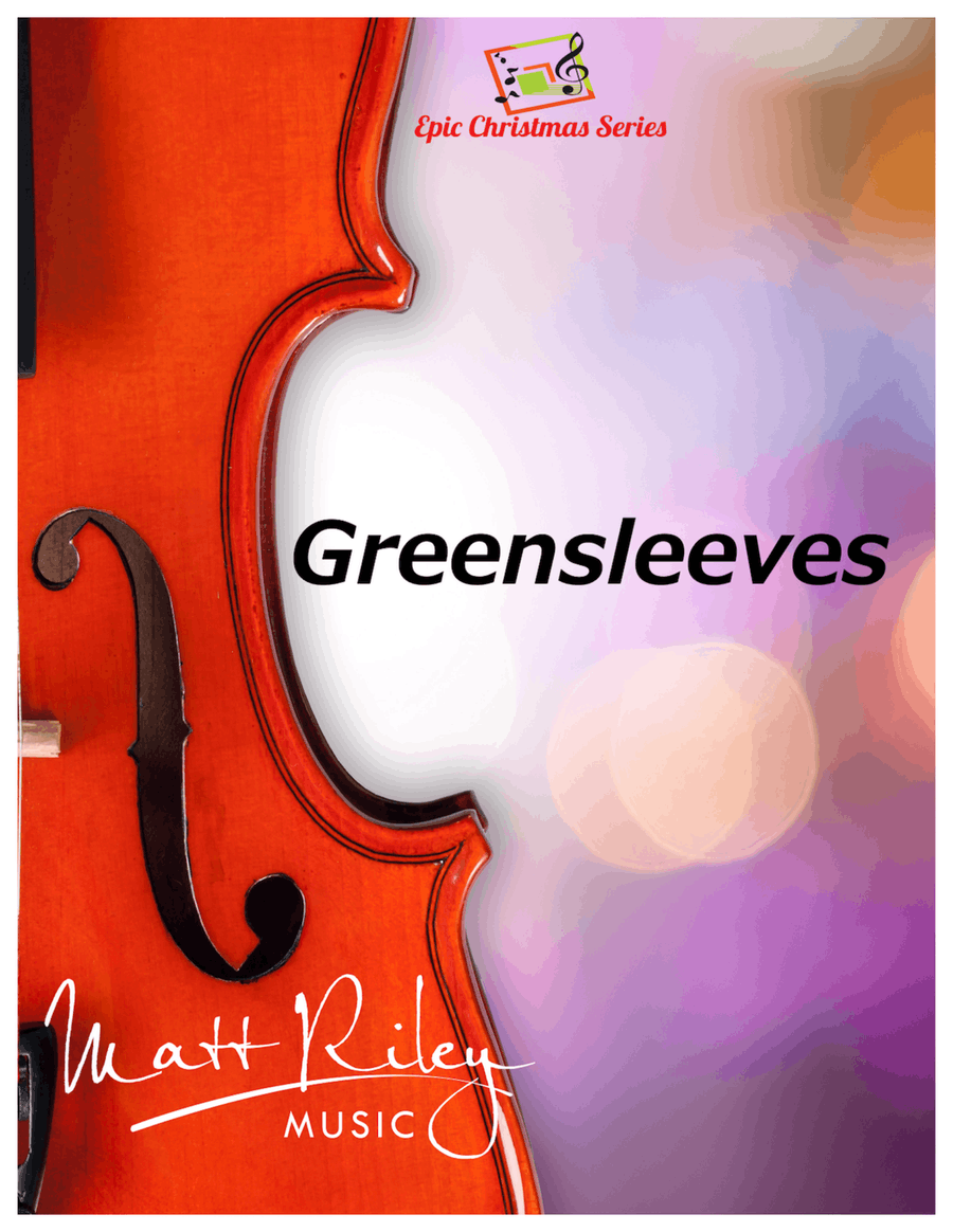 Greensleeves Violin Solo scores gallery preview page 1