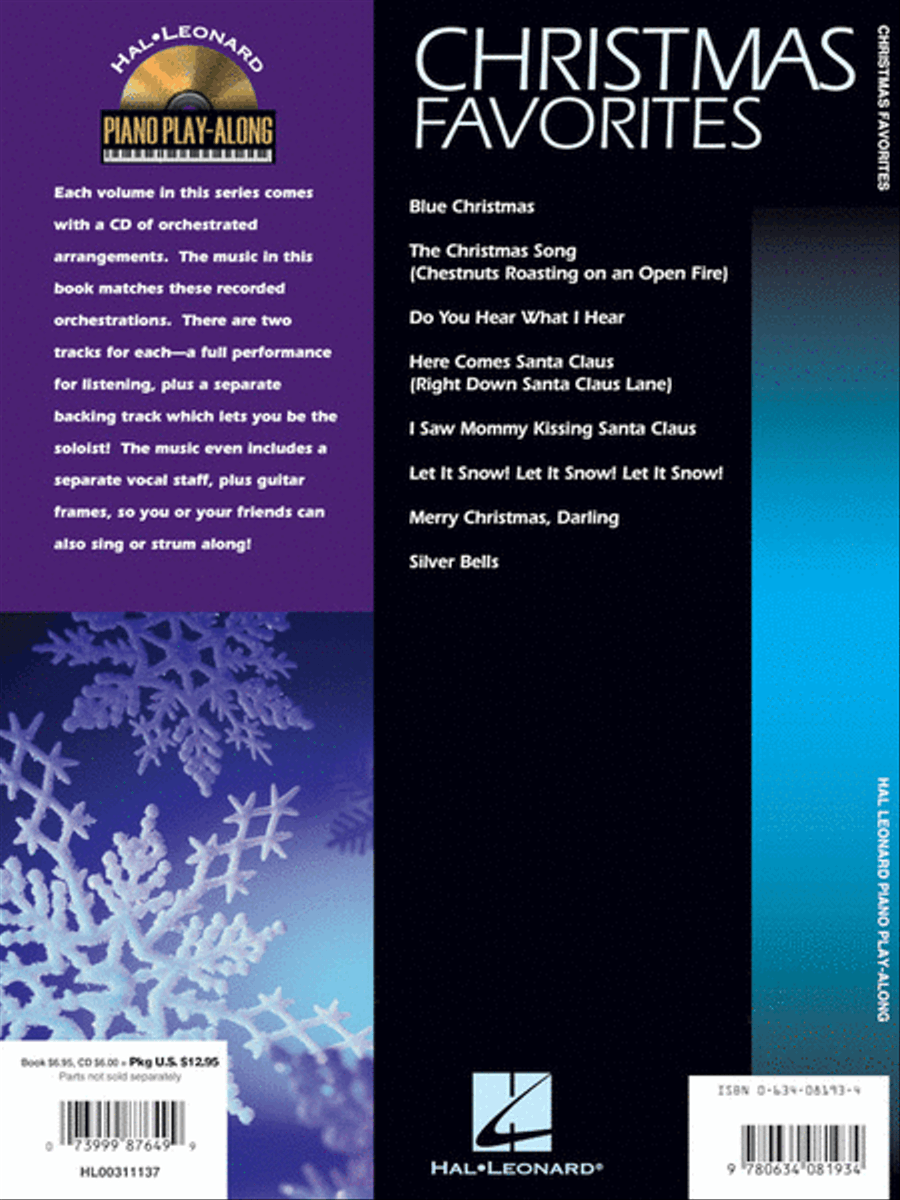 Christmas Favorites Christmas Favorites Piano scores gallery preview page 6