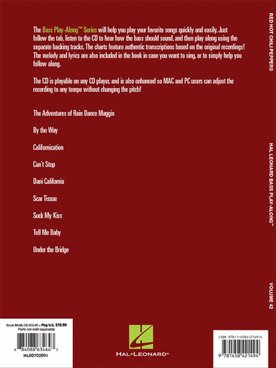 Red Hot Chili Peppers Electric Guitar scores gallery preview page 6