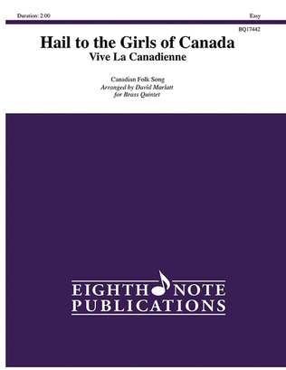Book cover for Hail to the Girls of Canada