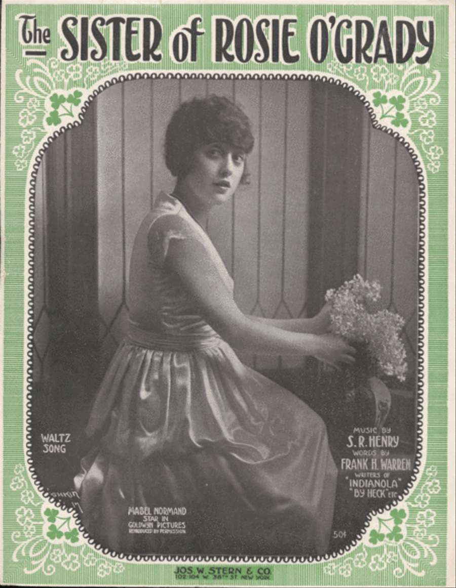 The Sister of Rosie O'Grady. Waltz Song Voice scores gallery preview page 1