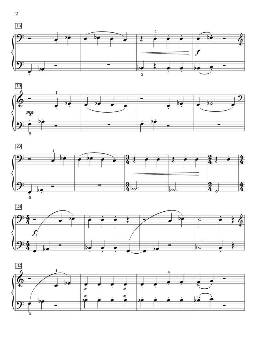 The Rite Of Fall Piano Method scores gallery preview page 2