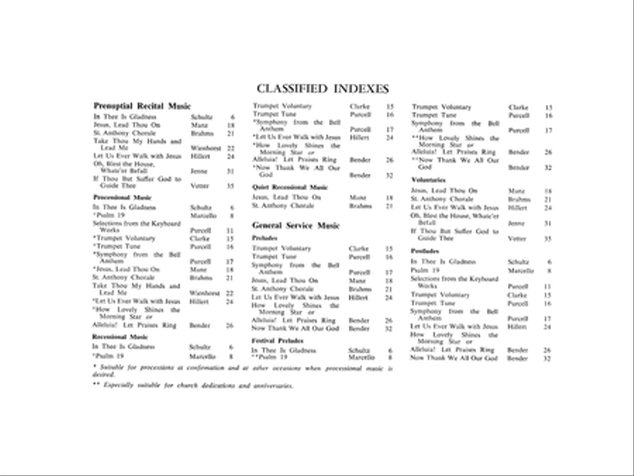 The Parish Organist, Part 09 (Wedding Music) Organ scores gallery preview page 15