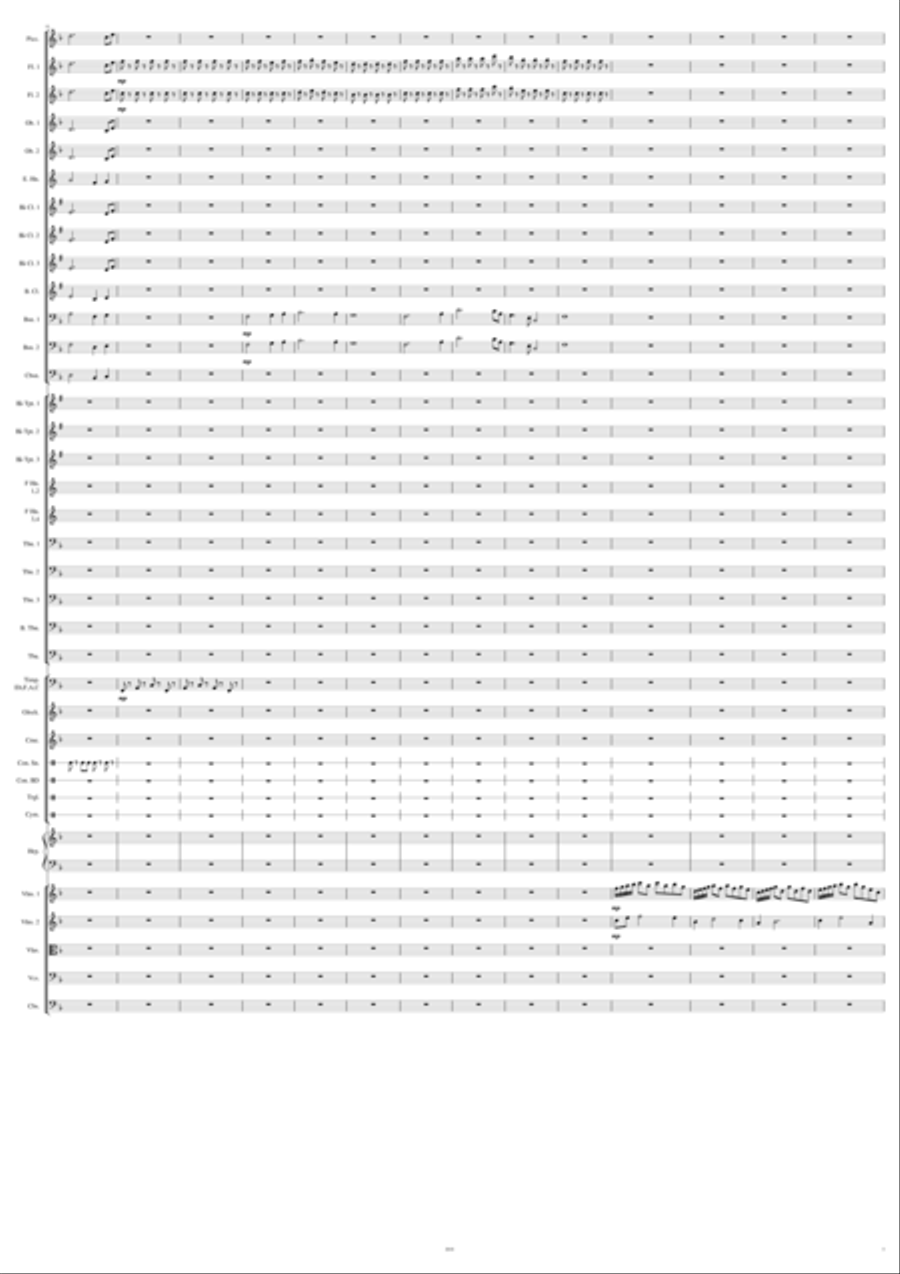 The Prairie The Prairie Full Orchestra scores gallery preview page 5