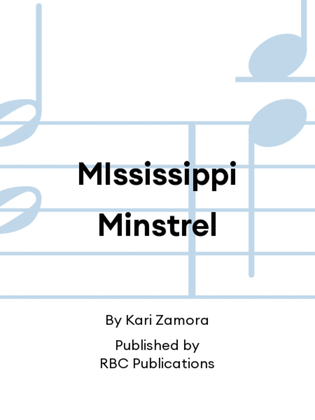Book cover for MIssissippi Minstrel