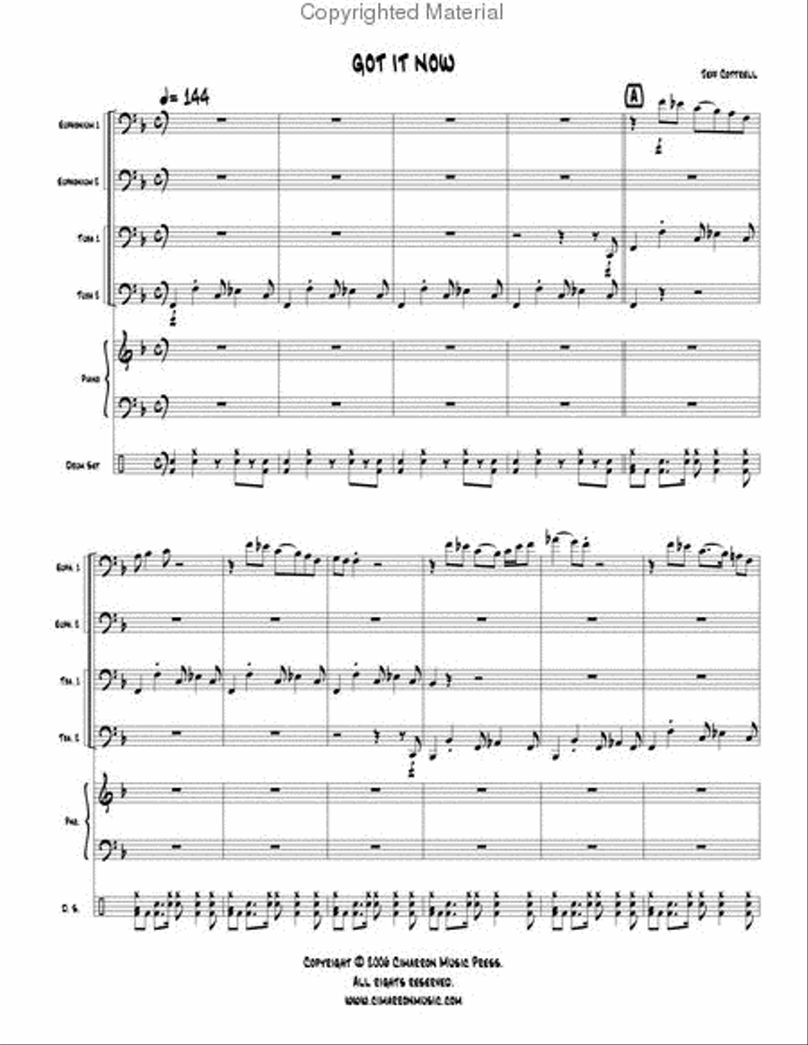 Got It Now Piano Quartet scores gallery preview page 2