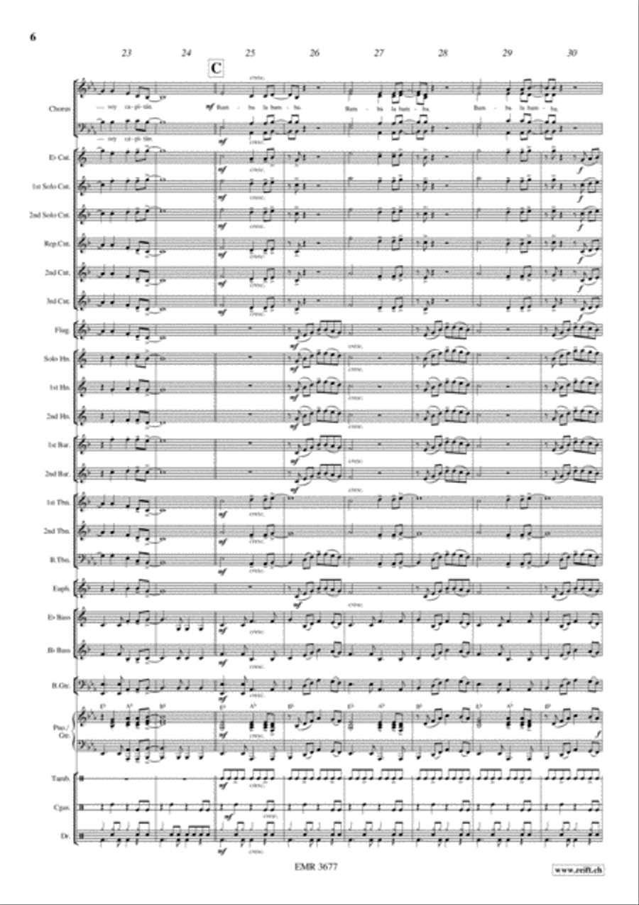 La Bamba 4-Part scores gallery preview page 7