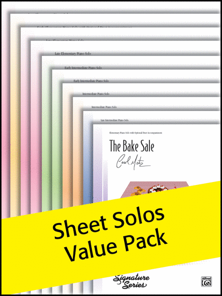 Alfred's Sheet Solos Sheets 1-10 2012 (Value Pack)