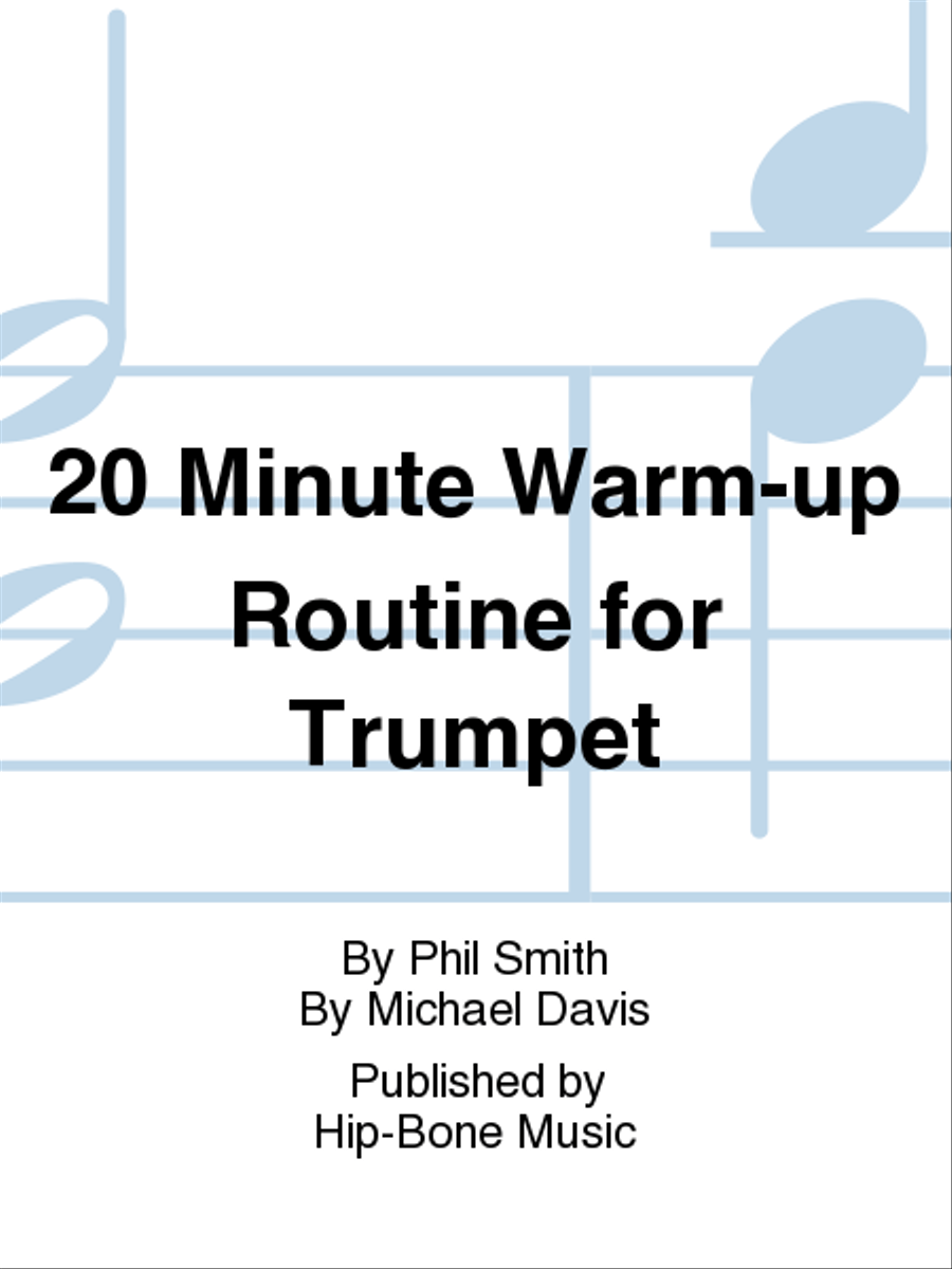 20 Minute Warm-up Routine for Trumpet Trumpet Solo scores gallery preview page 1