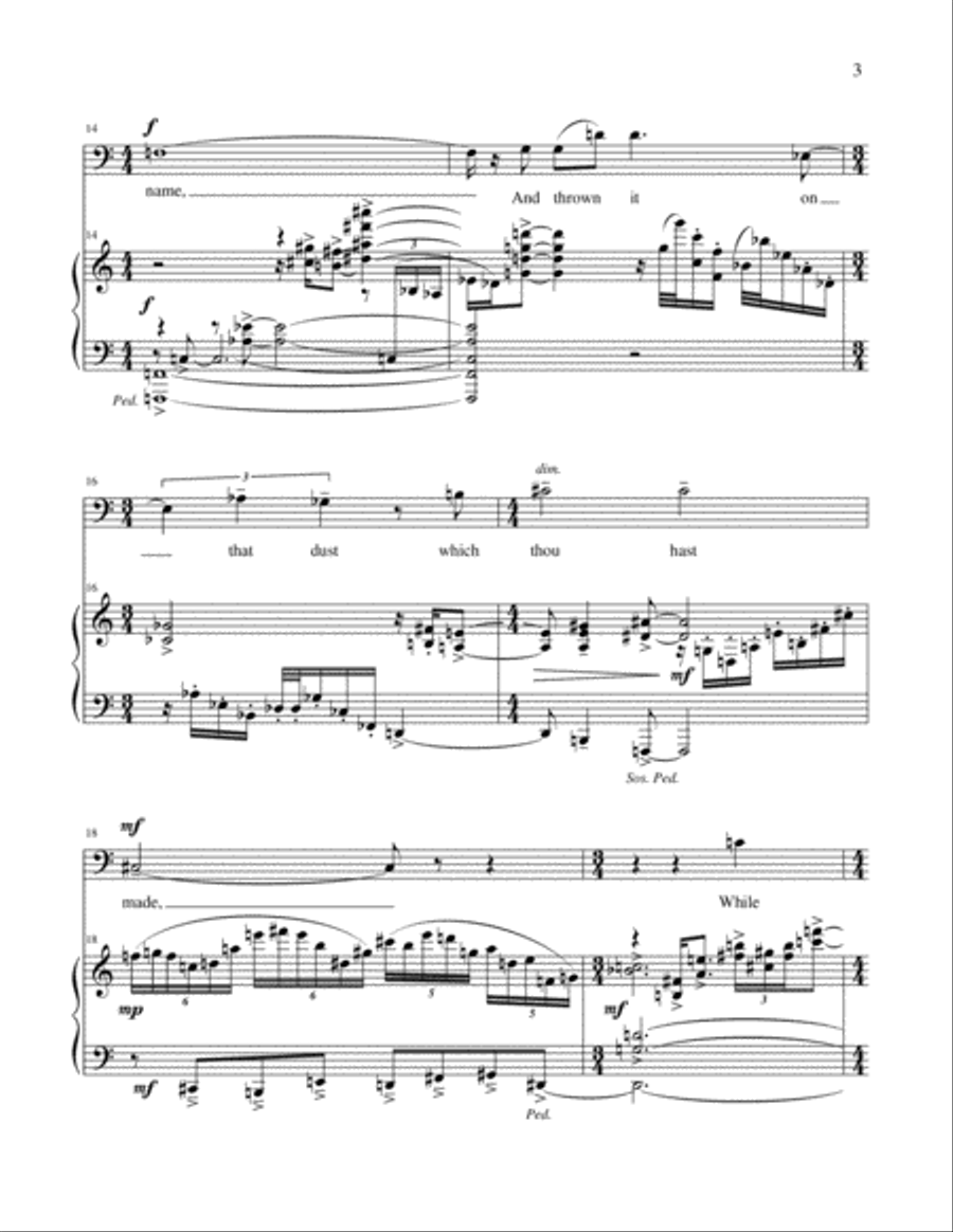 [Fennelly] Sacred Songs Book 1 Voice Solo scores gallery preview page 5