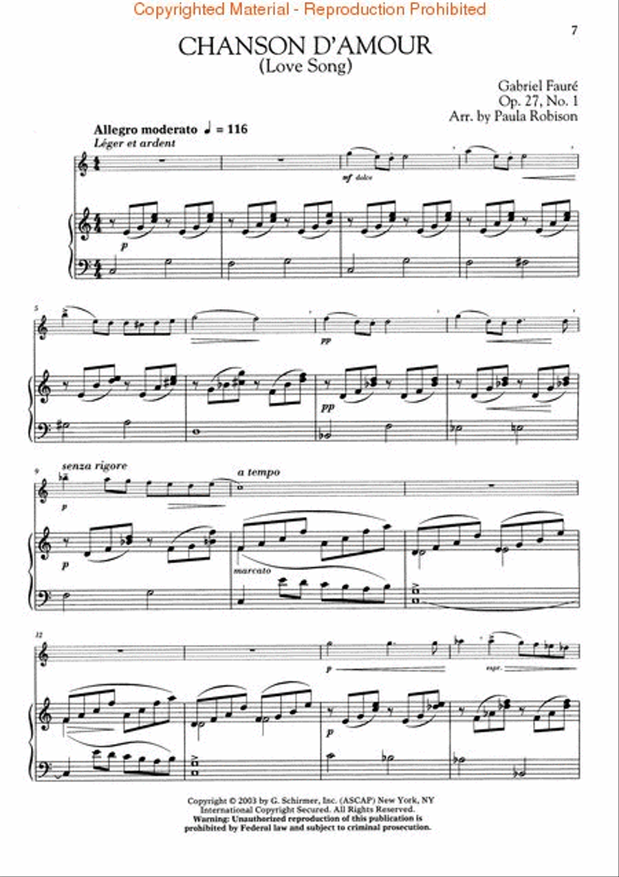 To a Wild Rose Flute Solo scores gallery preview page 2