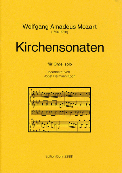 Kirchensonaten (für Orgel solo)
