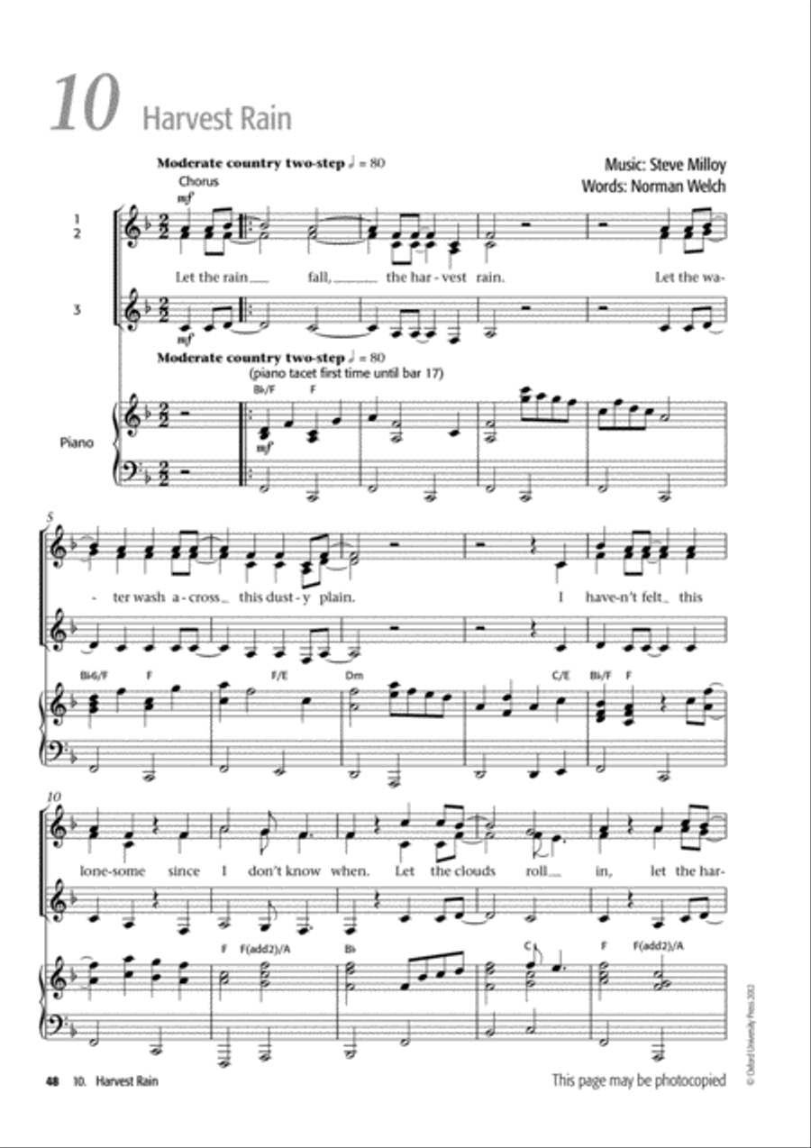 Popular Voiceworks 2 4-Part scores gallery preview page 7