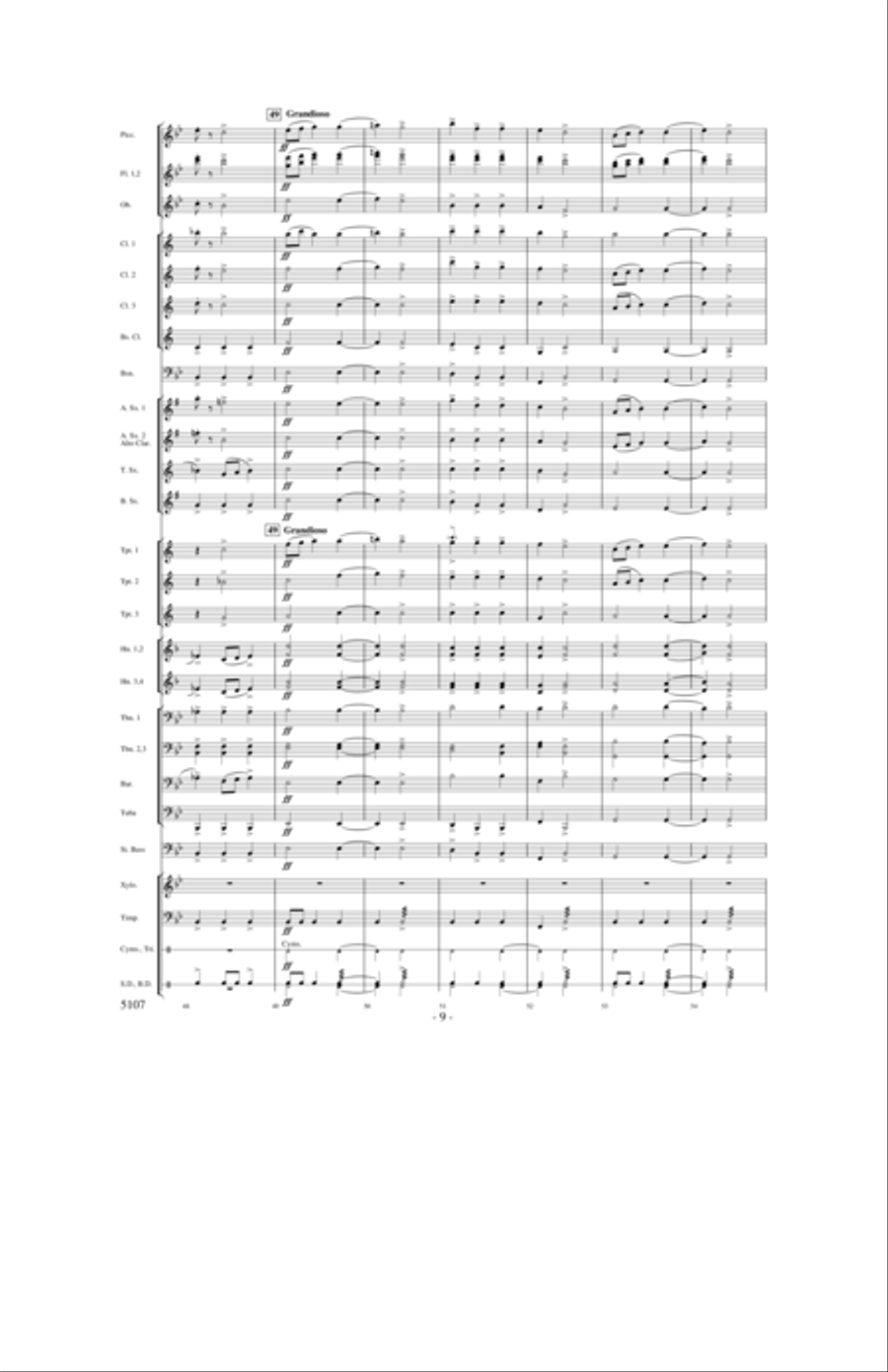 Slavonic Dance No. 1 Slavonic Dance No. 1 Concert Band scores gallery preview page 8