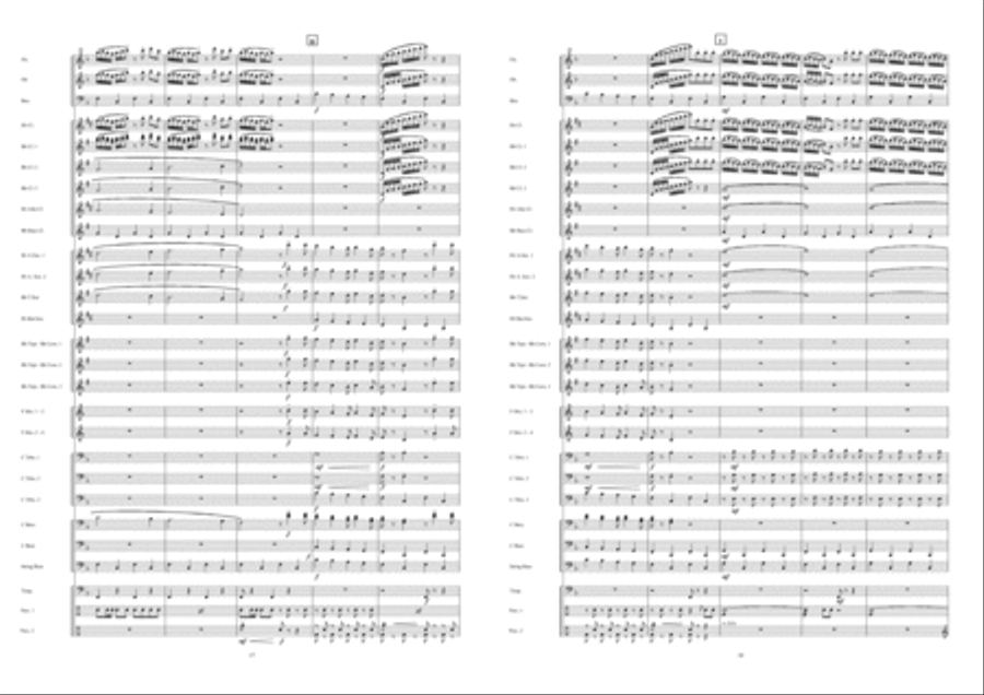 Zorba The Greek Concert Band scores gallery preview page 10