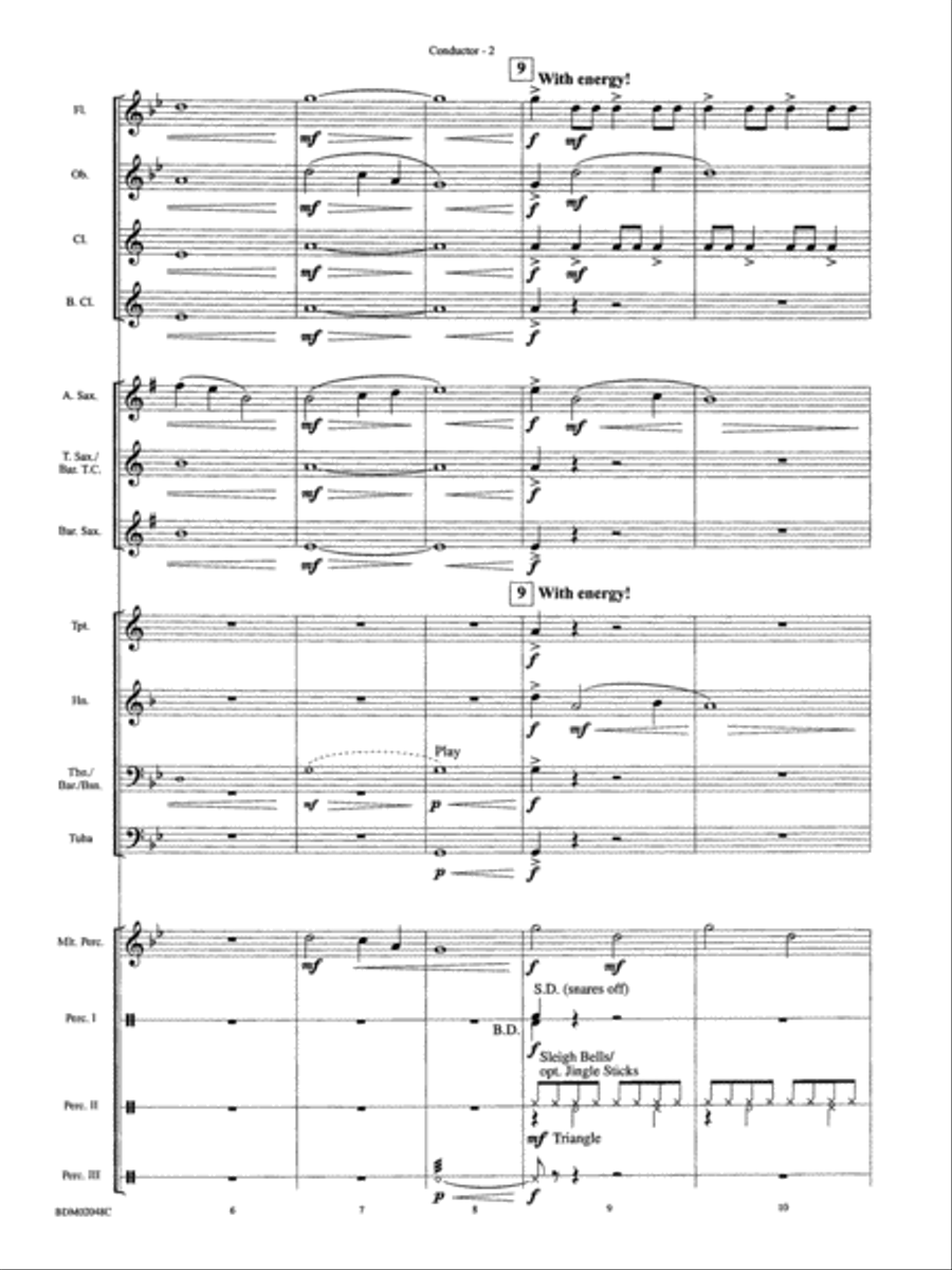 Oh Hanukkah: Score Oh Hanukkah: Score Concert Band scores gallery preview page 4