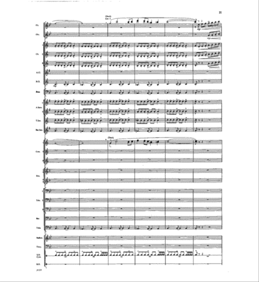 Majestia Concert Band scores gallery preview page 21