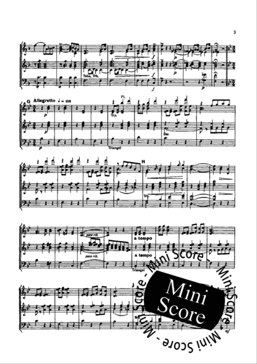 Festmusik No. 1 Concert Band scores gallery preview page 5