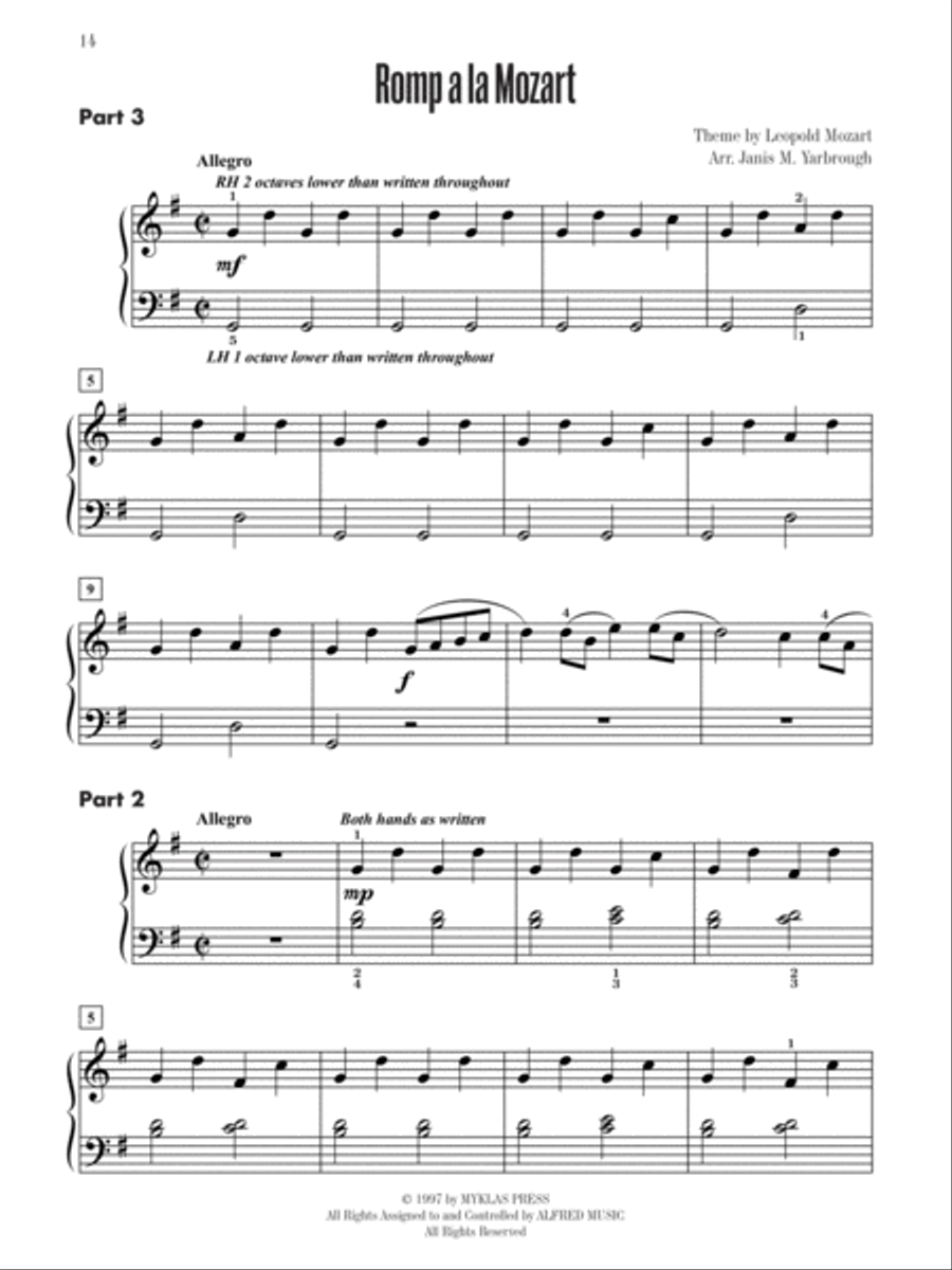 Contest Winners for Three, Book 2 Small Ensemble scores gallery preview page 4