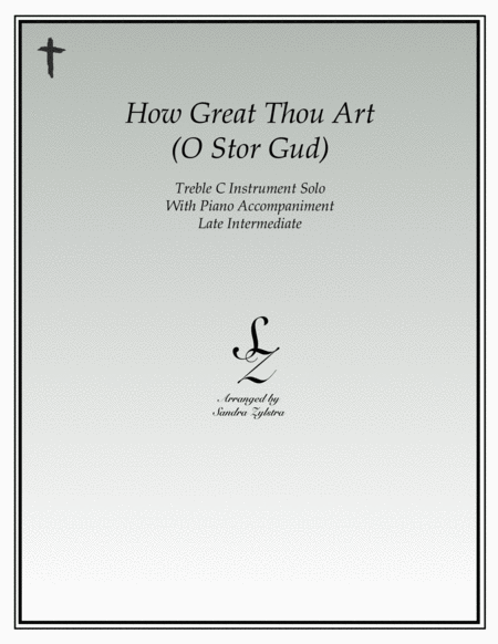 How Great Thou Art (treble C instrument solo) image number null