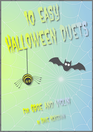 10 Easy Halloween Duets for Oboe and Violin