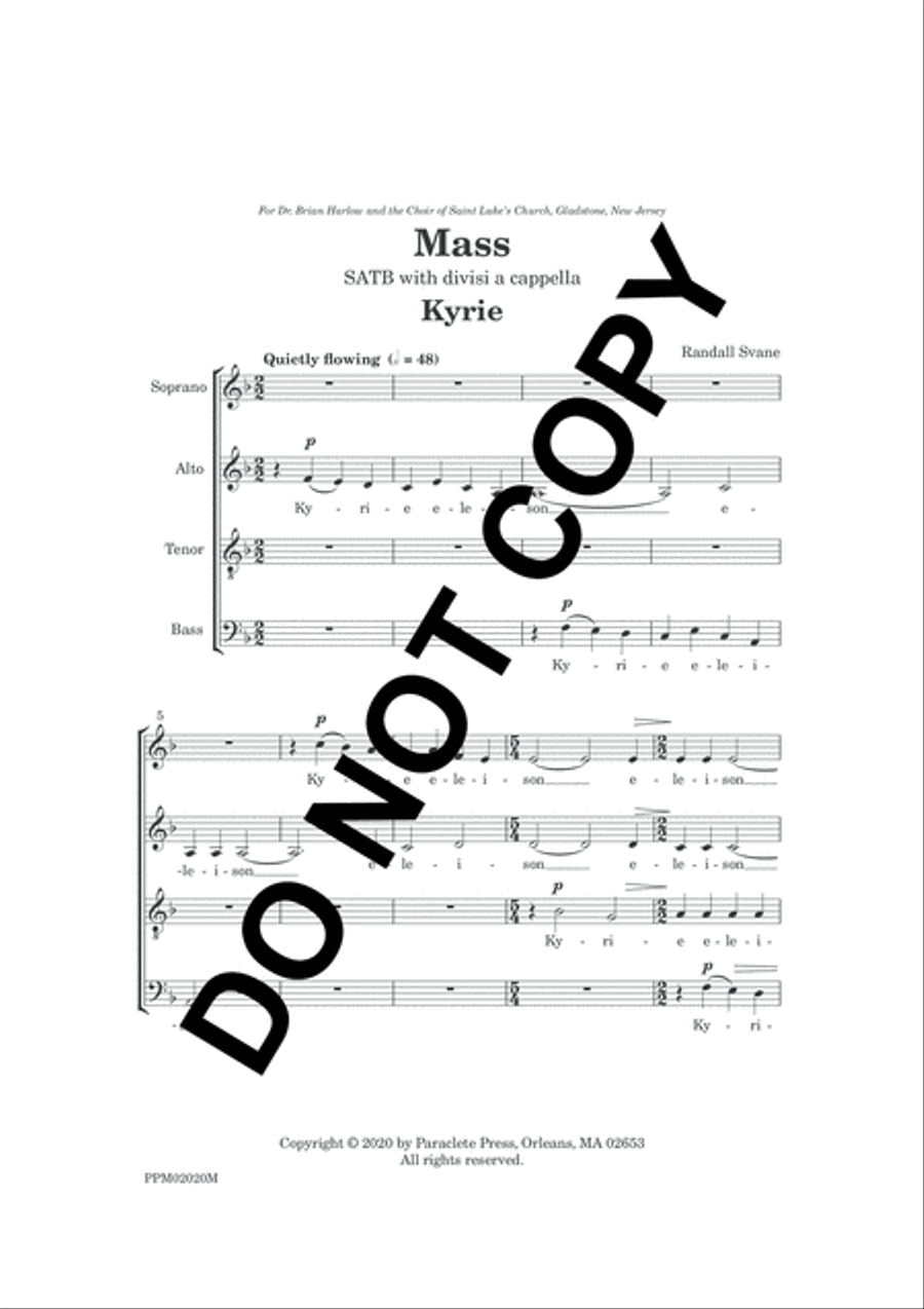 Mass Mass 4-Part scores gallery preview page 4