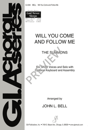 Book cover for Will You Come and Follow Me