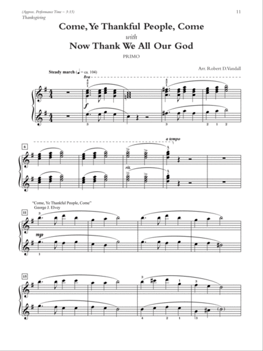 What Can We Play on Sunday? November & December Services, Book 6 Small Ensemble scores gallery preview page 3