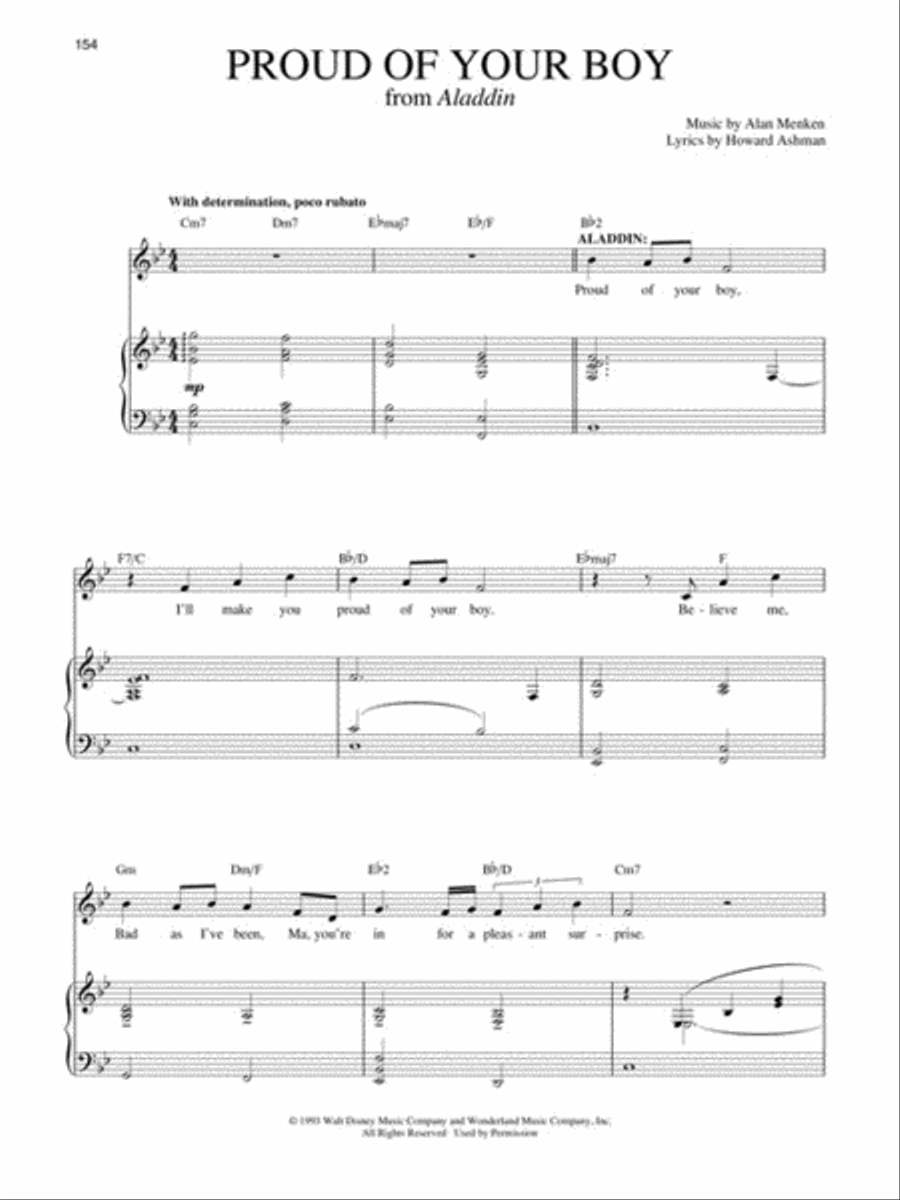 Disney Songs for Singers - Revised Edition Voice scores gallery preview page 4