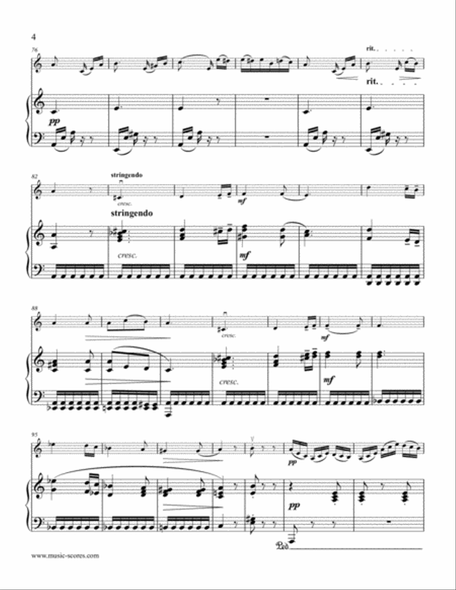 Fur Elise - Violin and Piano Fur Elise - Violin and Piano Violin Solo scores gallery preview page 4