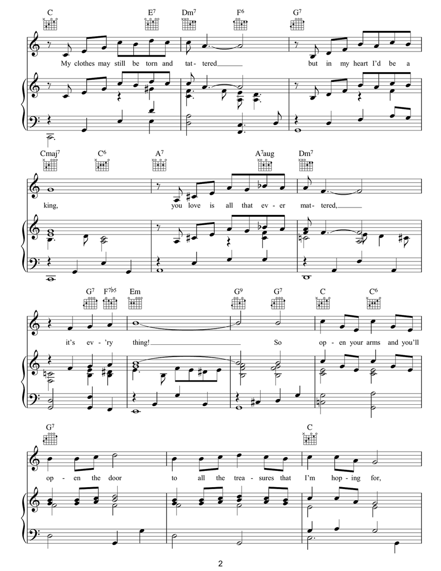 Rags To Riches Rags To Riches Guitar scores gallery preview page 2