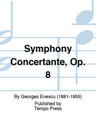 Book cover for Symphony Concertante, Op. 8