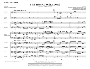 Book cover for The Royal Welcome (An Introit For Palm Sunday) (arr. John Paige) - Full Score