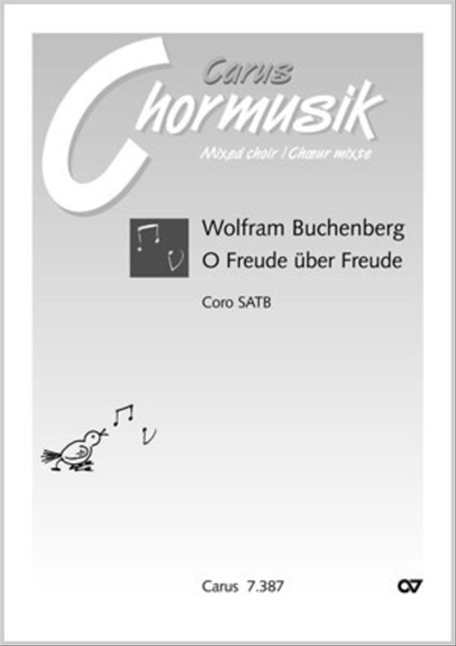 O Freude uber Freude 4-Part scores gallery preview page 1