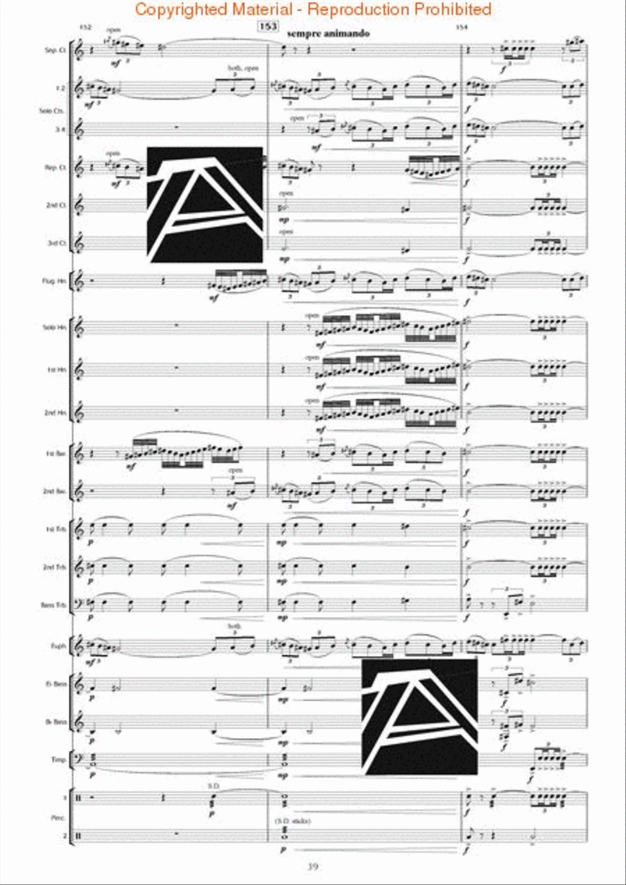 Surround Sound Brass Band scores gallery preview page 40