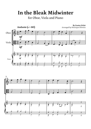 In the Bleak Midwinter (Oboe, Viola and Piano) - Beginner Level
