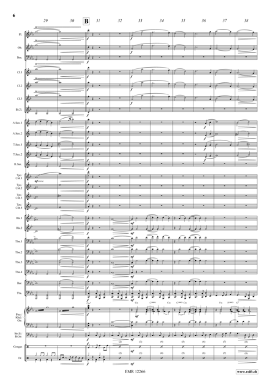 Gipsy Concert Band scores gallery preview page 6