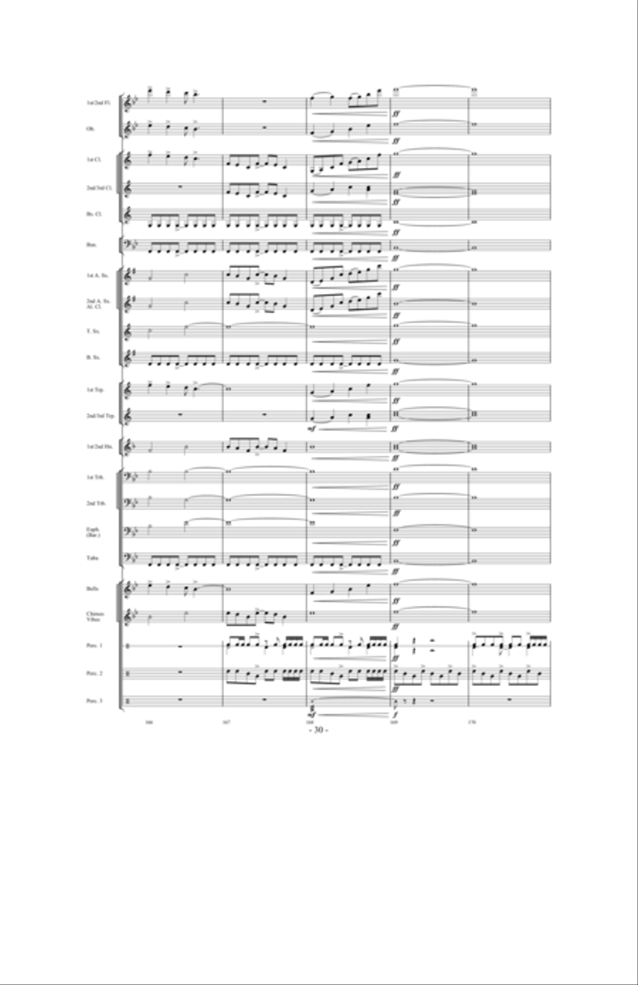Force Majeure Concert Band scores gallery preview page 29