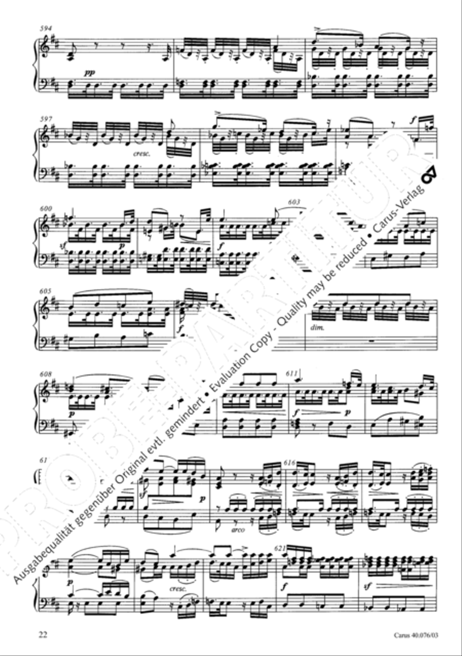 Hymn of Praise, MWV A 18 SSAATB scores gallery preview page 23