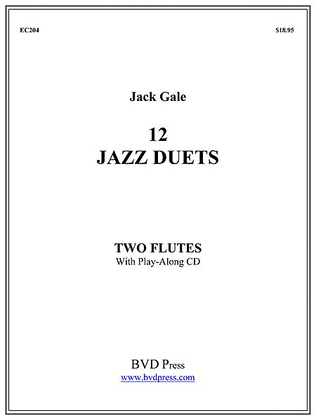 12 Jazz Duets for Two Flutes