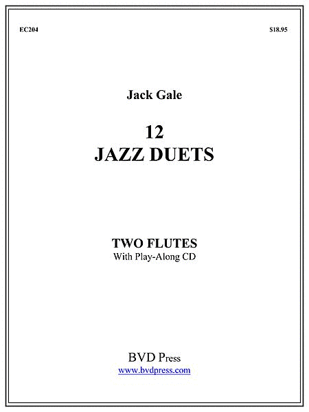 12 Jazz Duets for Two Flutes