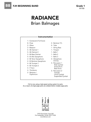 Radiance: Score