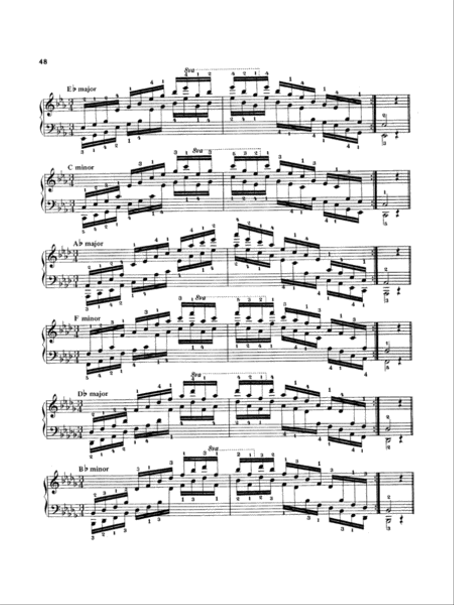 Hanon: The Virtuoso Pianist (Volume II) Piano Solo scores gallery preview page 2