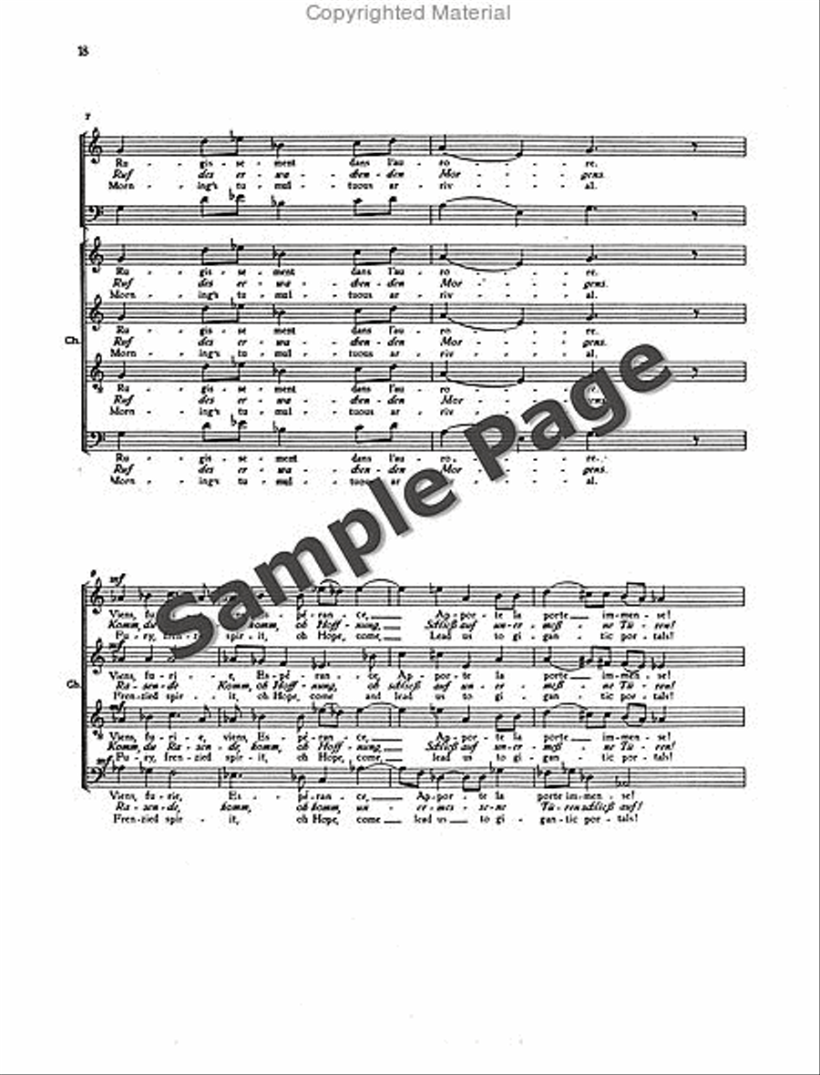 Canticle To Hope Vocal Score 4-Part scores gallery preview page 19