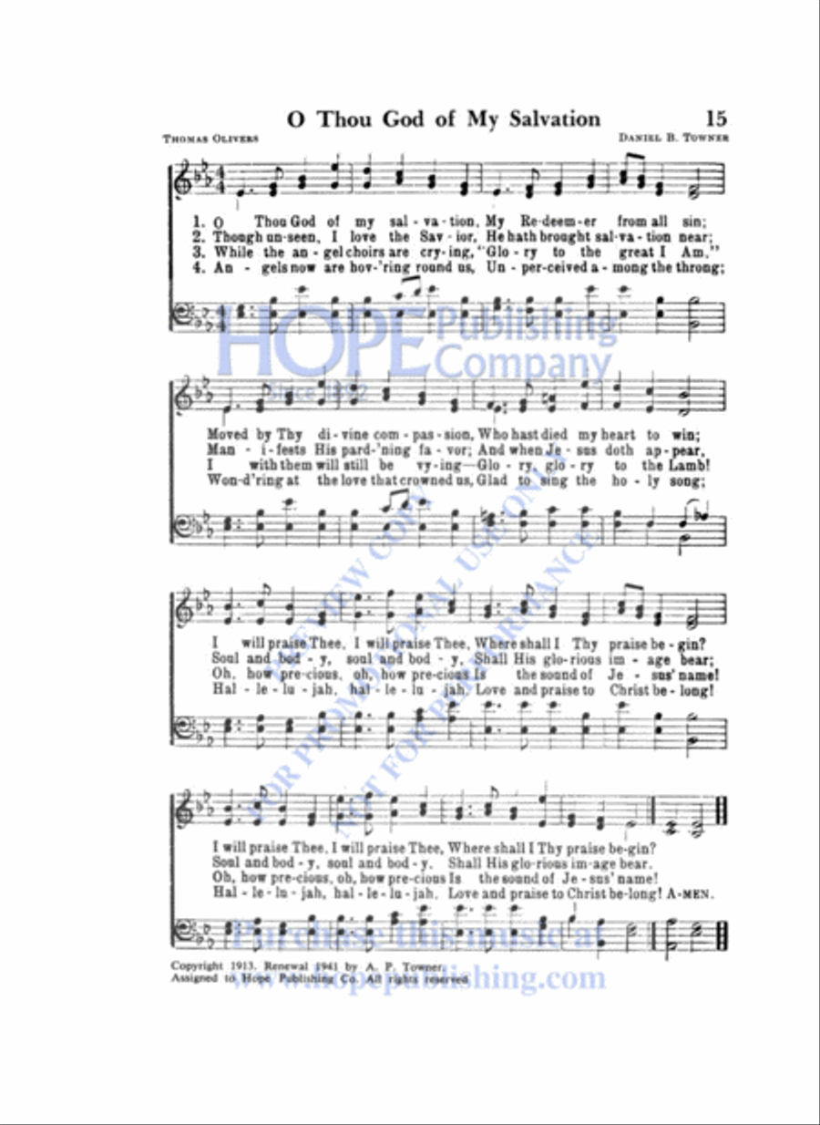 Favorite Hymns of Praise